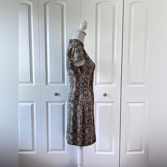 I AM GIA. Viper Aoki Snakeskin Print Dress size medium - Picture 7 of 12